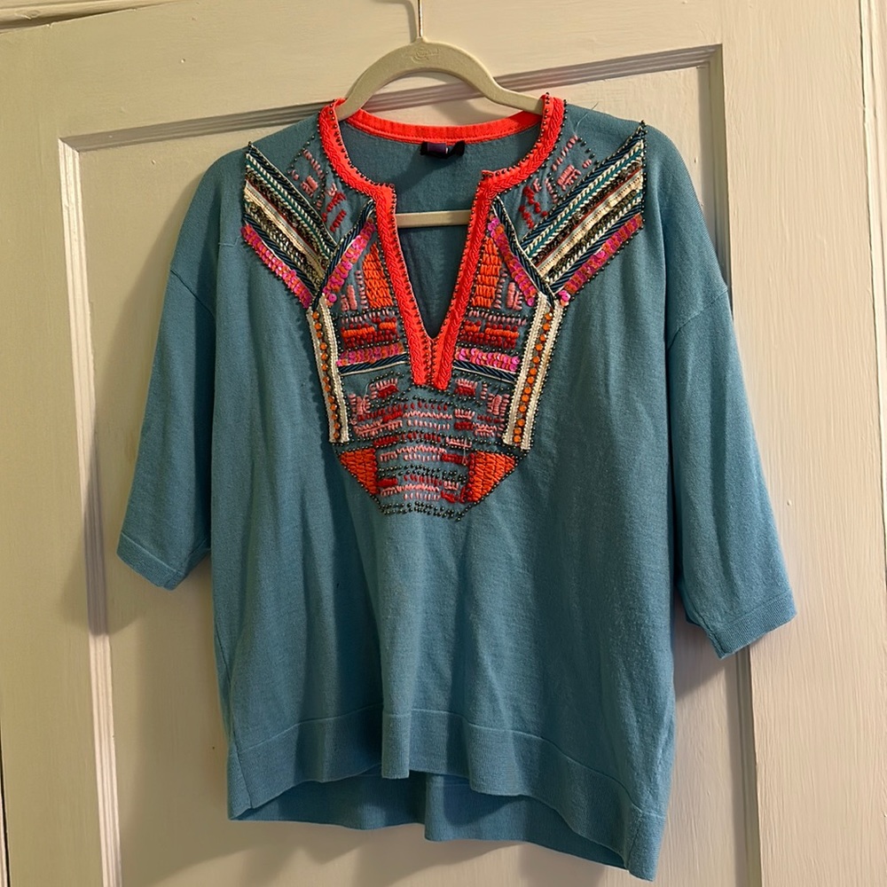 J. Crew wool sequined sweater